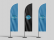 Bandeira Wind Banner Kit Completo